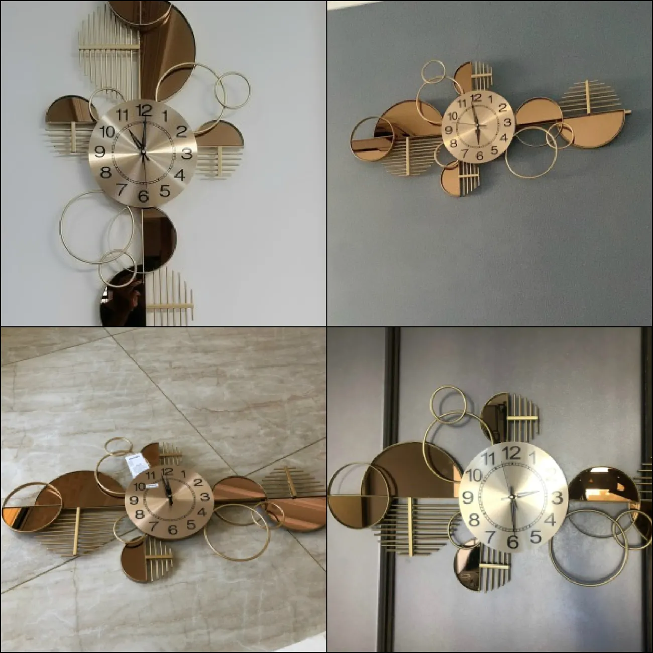 Дизайнерский настенный декор часы LaLume-KKK00282