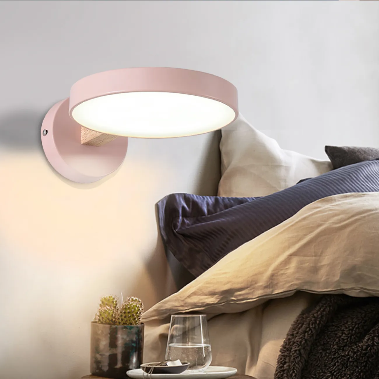 Светодиодное бра TURNA Pink от ImperiumLoft Светодиодное бра TURNA Pink от ImperiumLoft