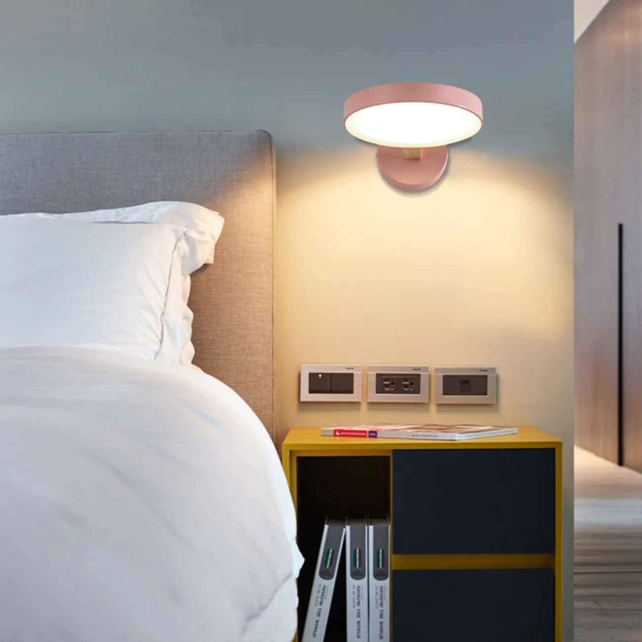 Светодиодное бра TURNA Pink от ImperiumLoft Светодиодное бра TURNA Pink от ImperiumLoft