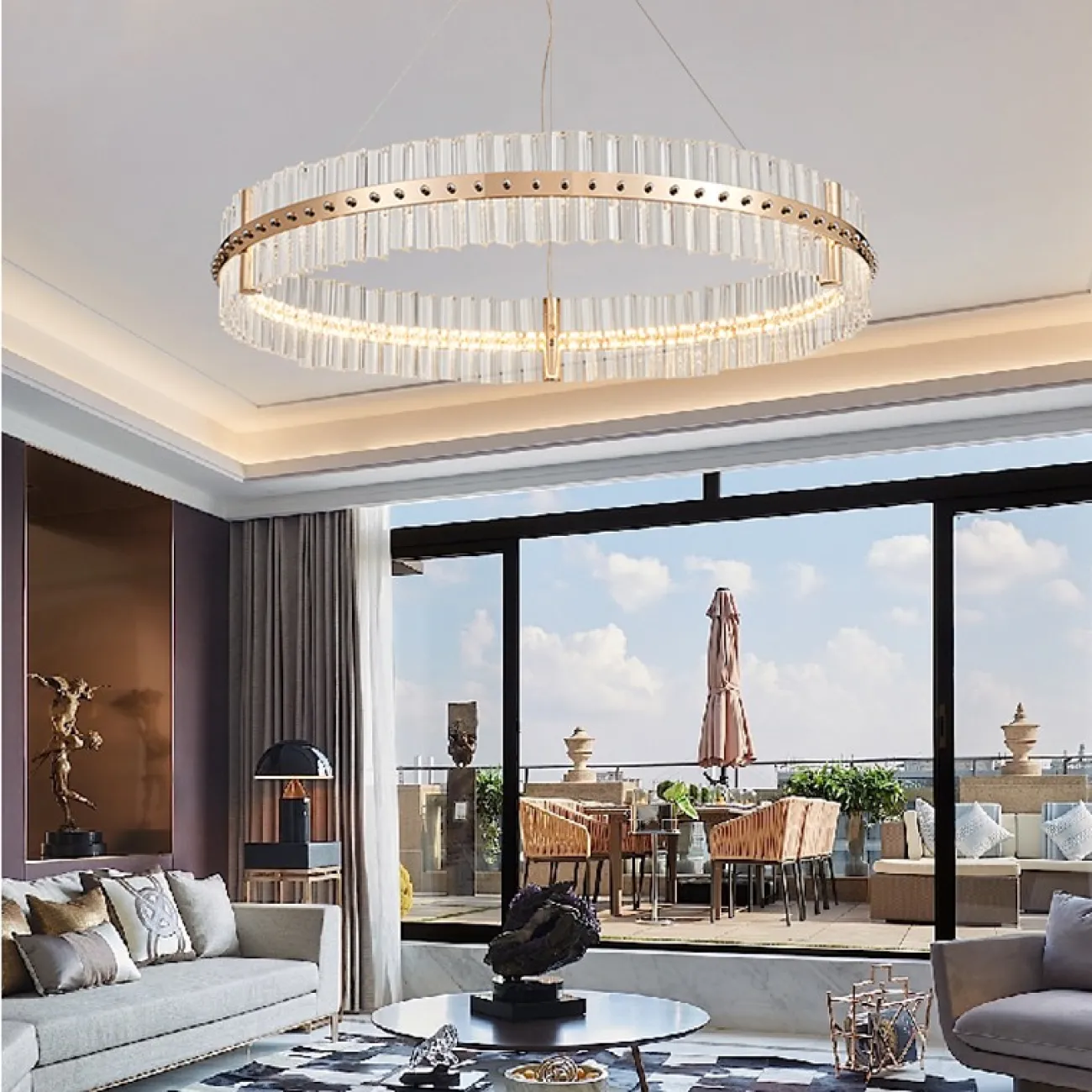 Подвесная люстра NOVEL от ImperiumLoft