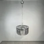 Люстра RH 1920S ODEON CLEAR GLASS FRINGE 3-TIER CHANDELIER chrome от ImperiumLoft