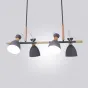 Подвесной реечный светильник TRIF WOOD LONG от ImperiumLoft