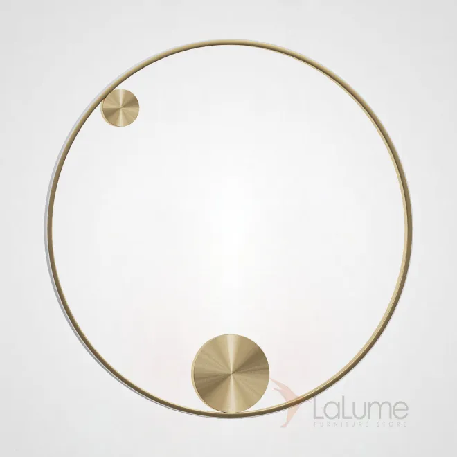 Серия настенных светильников в виде металлических колец разного диаметра с внутренней LED-подсветкой LAND B D60 Серия настенных светильников в виде металлических колец разного диаметра с внутренней LED-подсветкой LAND B D60