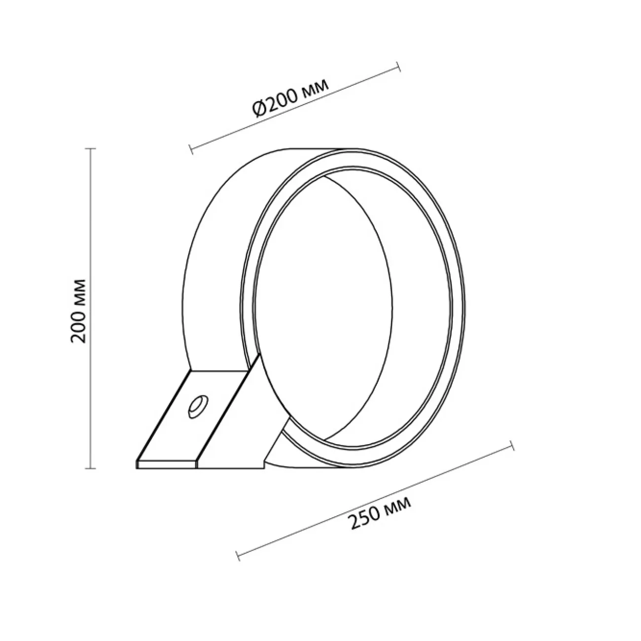 Настольная лампа Light Circle Table Lamp