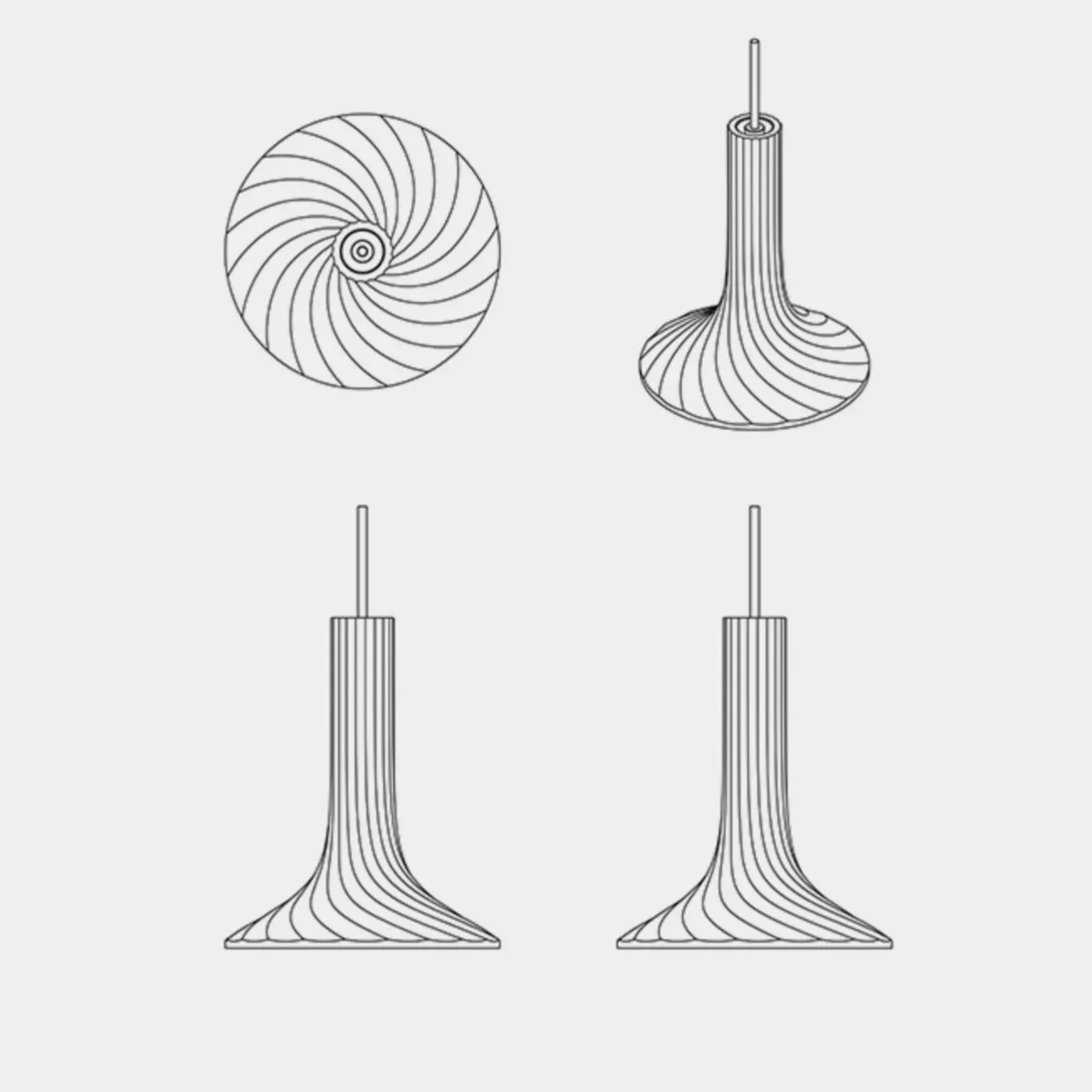 Подвесной светильник SOUND от ImperiumLoft