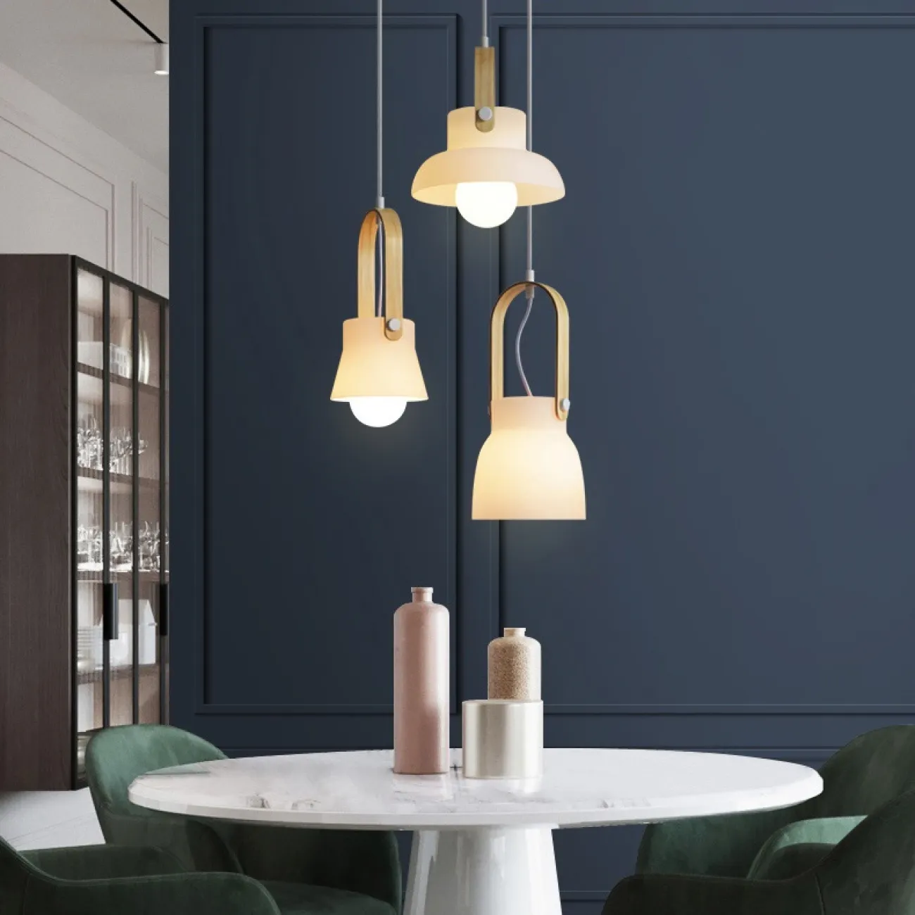 Стеклянный подвесной светильник CLUTCH GLASS от ImperiumLoft