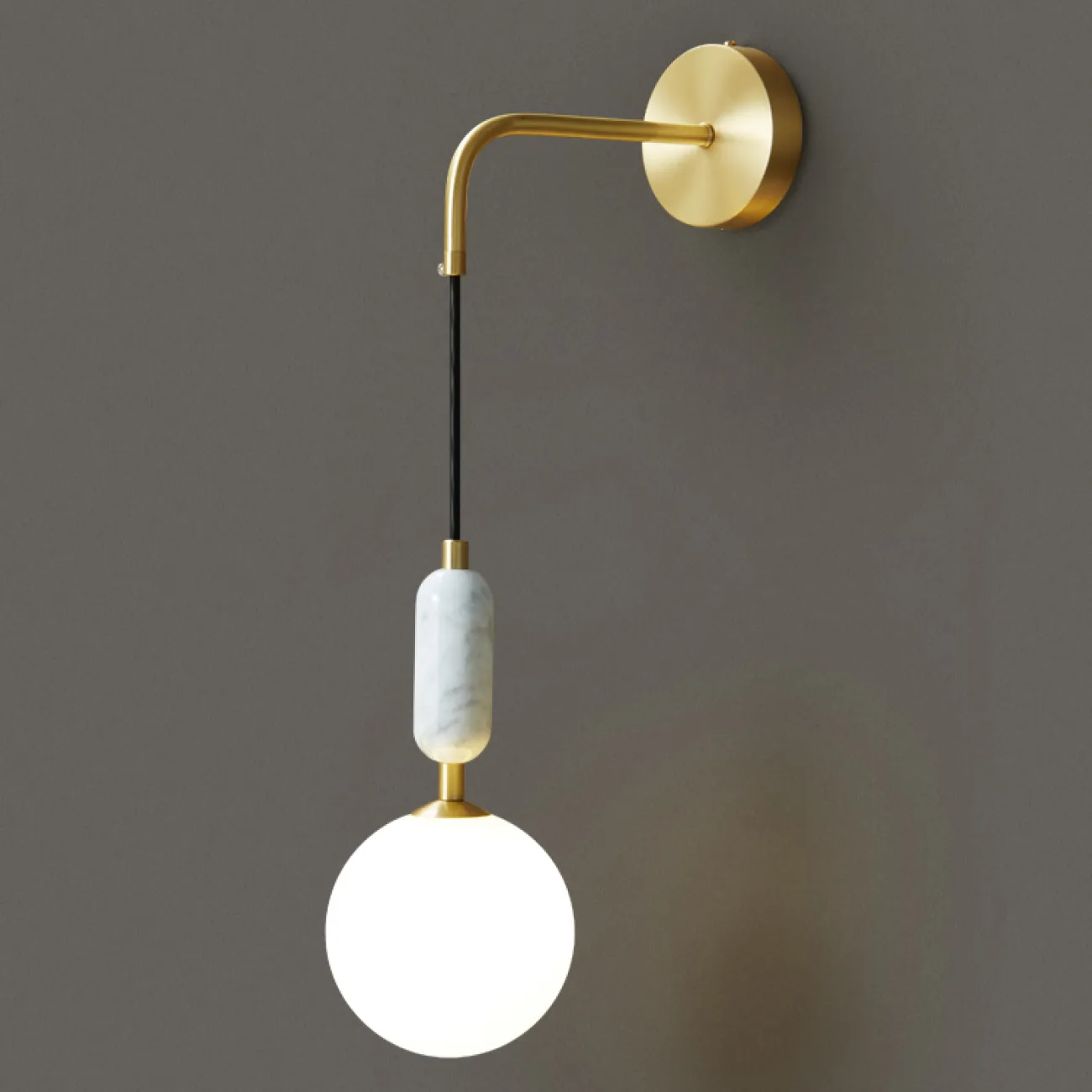 Настенный светильник PETIT C WALL Green от ImperiumLoft