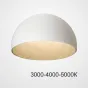 Потолочный светильник BARA B D50 White Трехцветный свет от ImperiumLoft