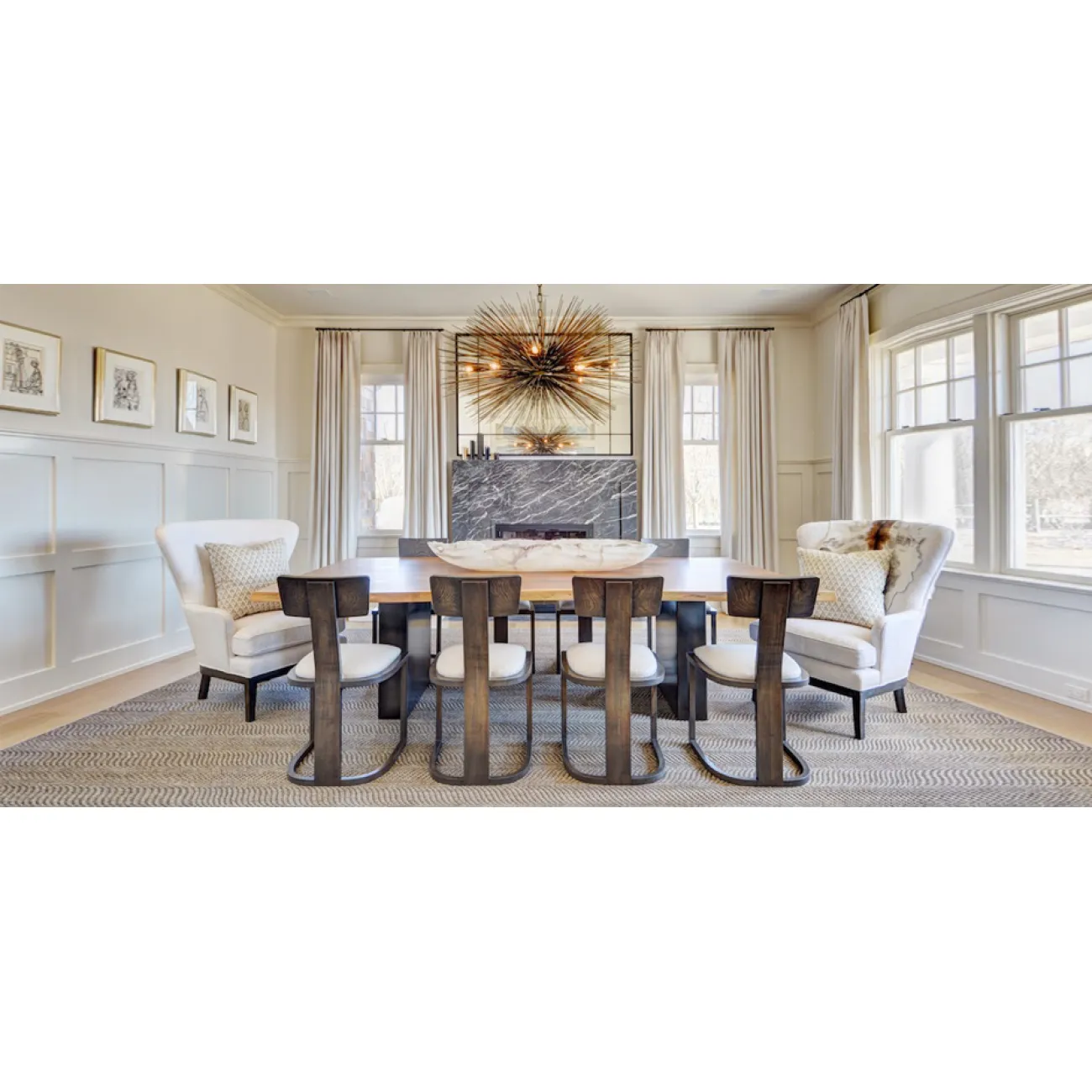 Люстра ASTRA Chandelier Sputnik Brass от LaLume Люстра ASTRA Chandelier Sputnik Brass от LaLume