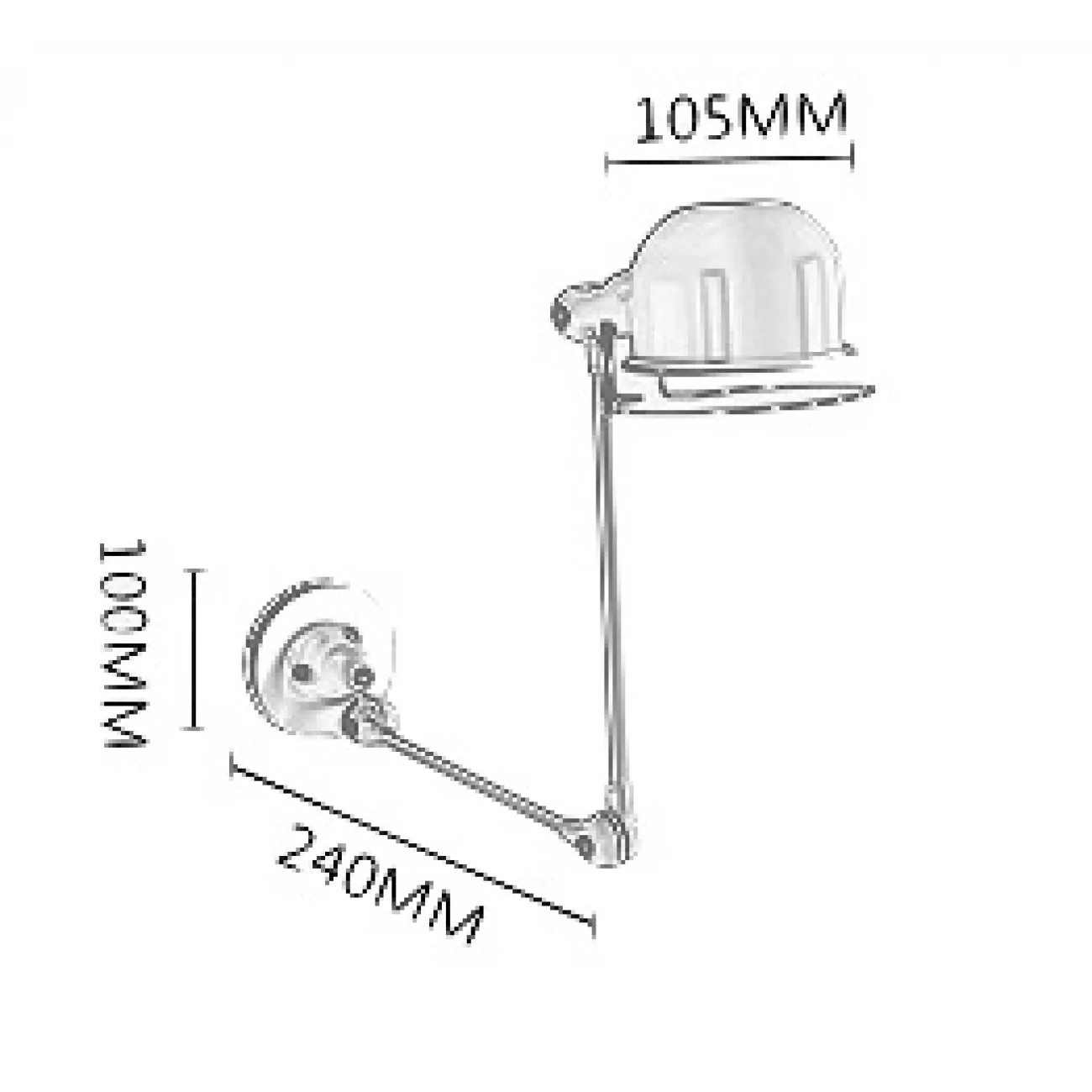Бра Metal Color Armlamp от LaLume
