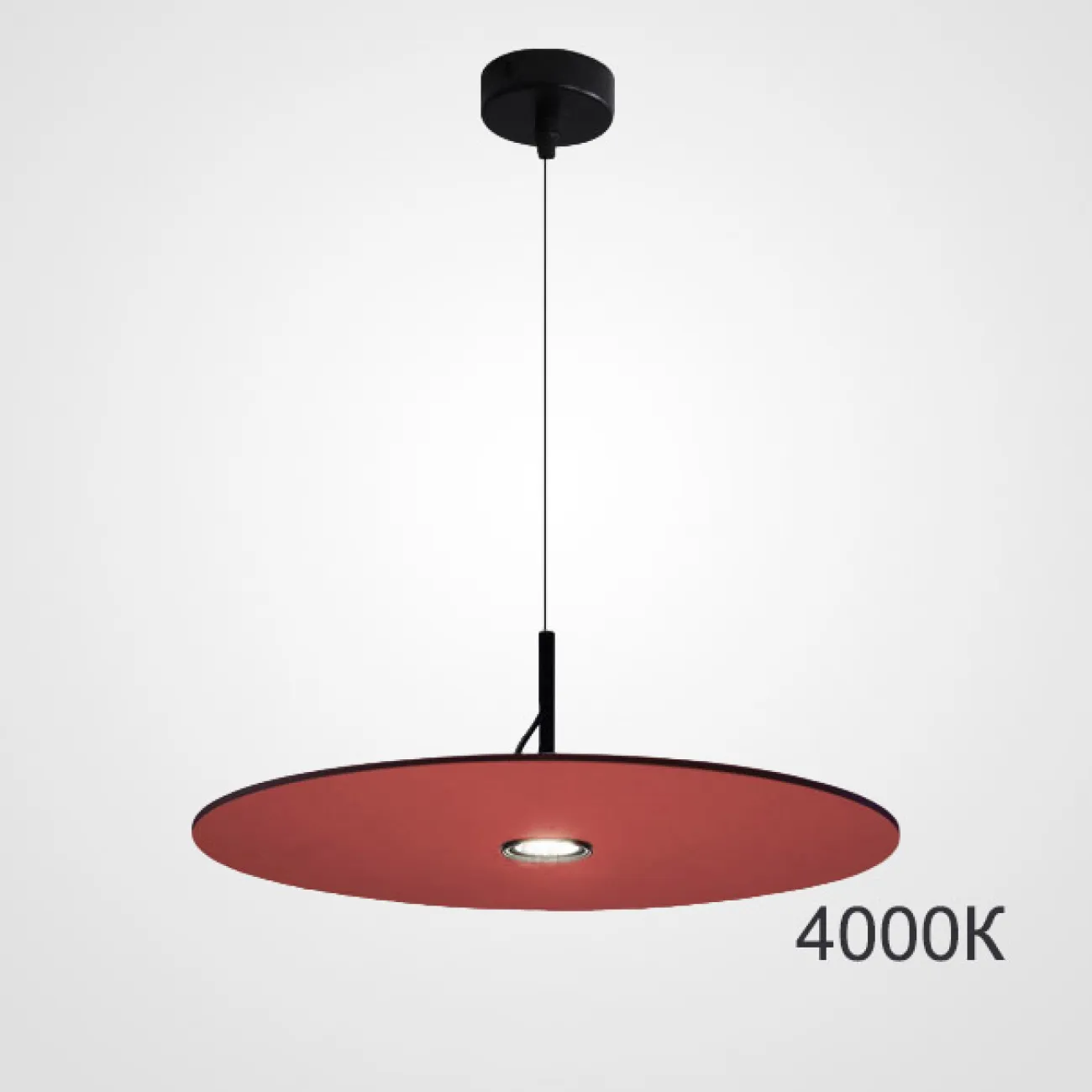 Подвесной светильник EUREKA D25 Red 4000К от ImperiumLoft