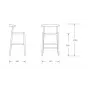 Барный стул Elbow designed by Hans J.Wegner		 in 1956 от LaLume