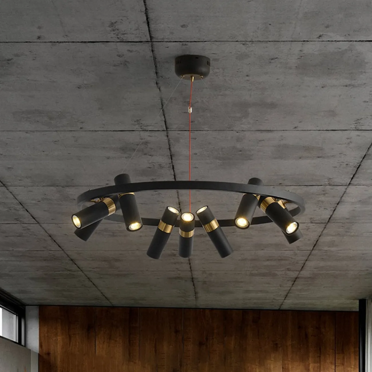 Подвесная люстра SPOOR L6 от ImperiumLoft