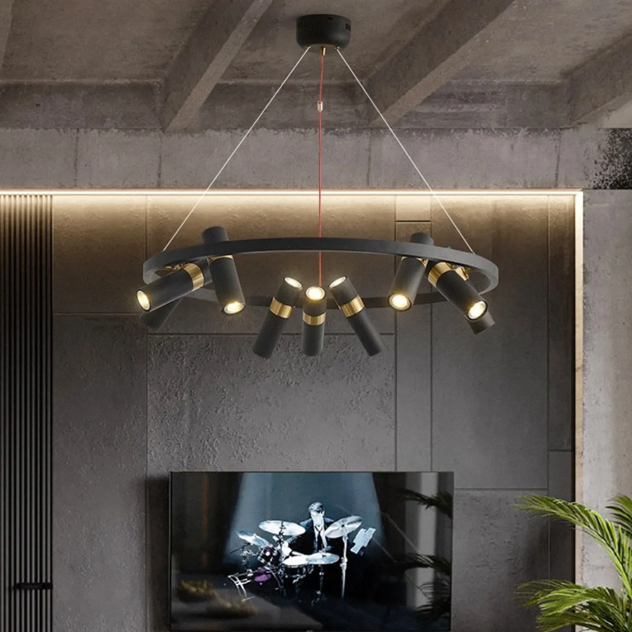 Подвесная люстра SPOOR L6 от ImperiumLoft