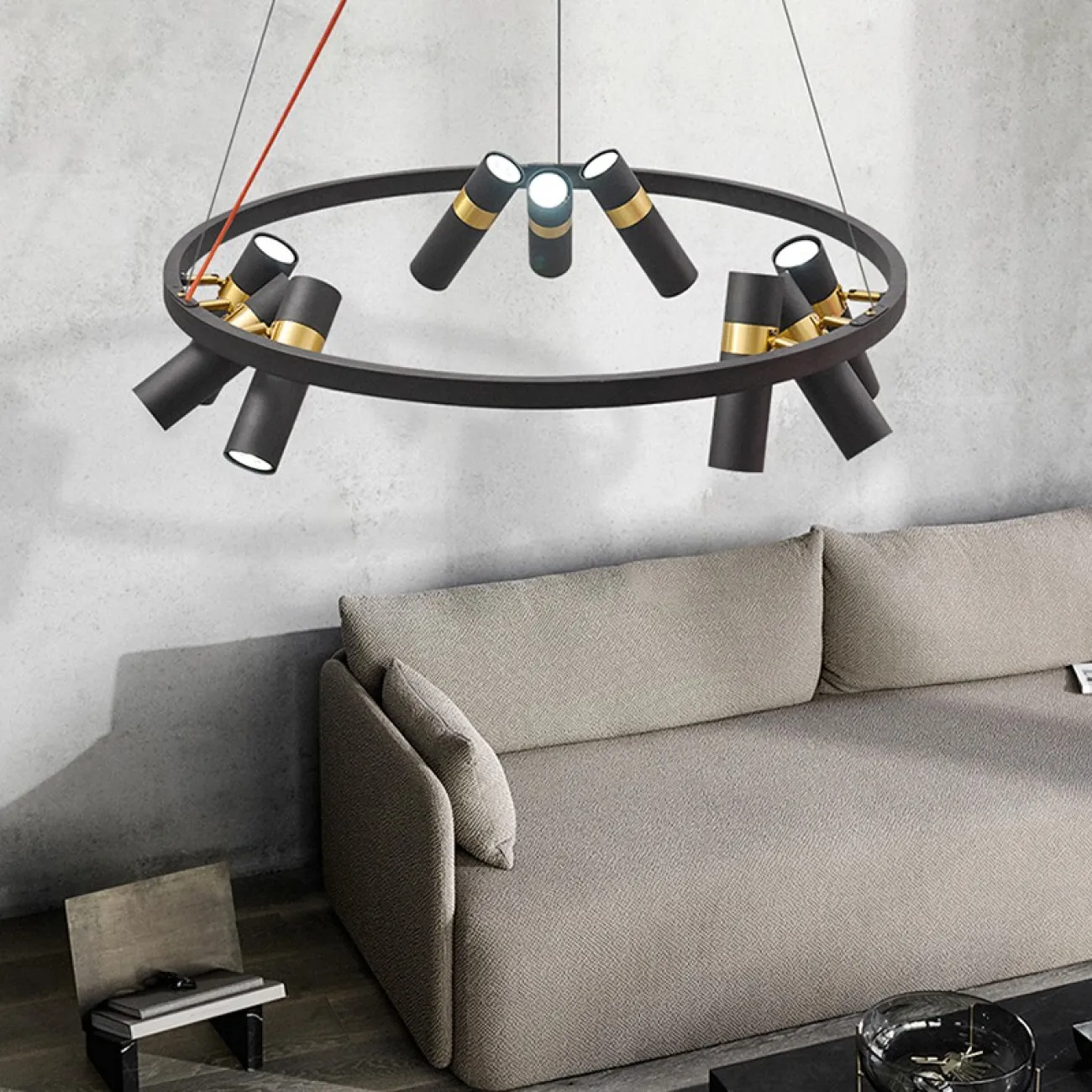 Подвесная люстра SPOOR L6 от ImperiumLoft