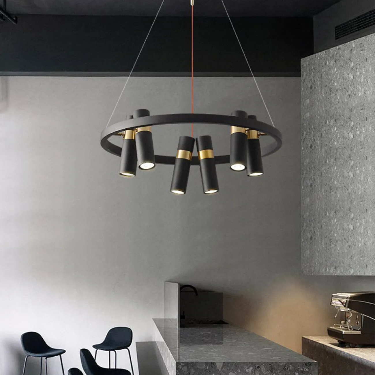Подвесная люстра SPOOR L6 от ImperiumLoft