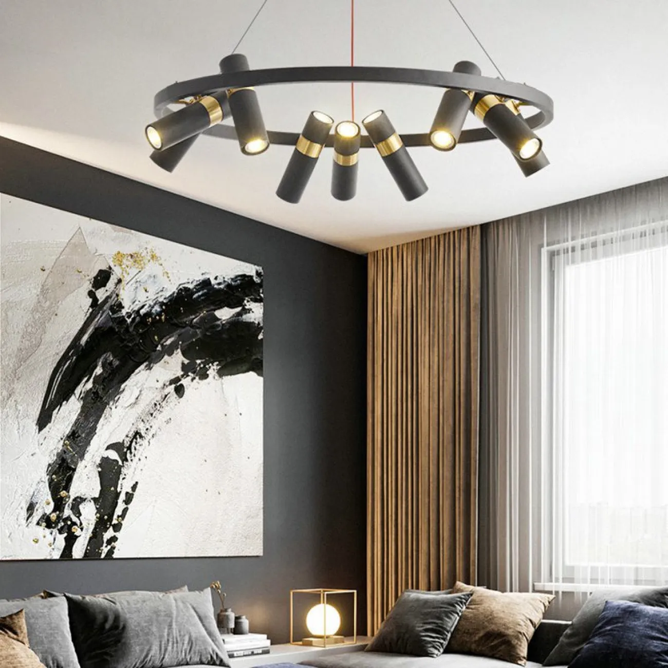Подвесная люстра SPOOR L6 от ImperiumLoft