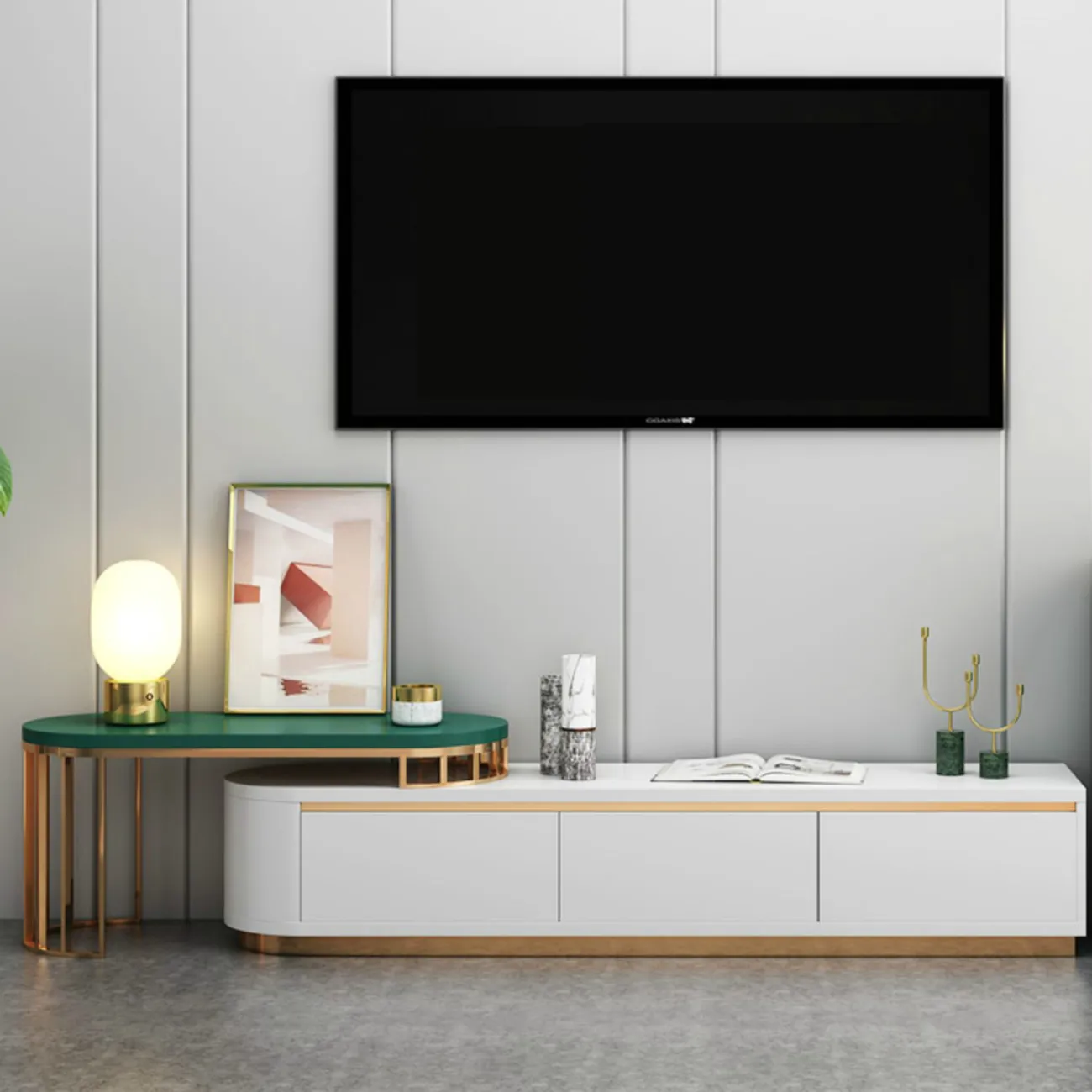 Дизайнерский комод под ТВ LaLume-TV00131 Дизайнерский комод под ТВ LaLume-TV00131