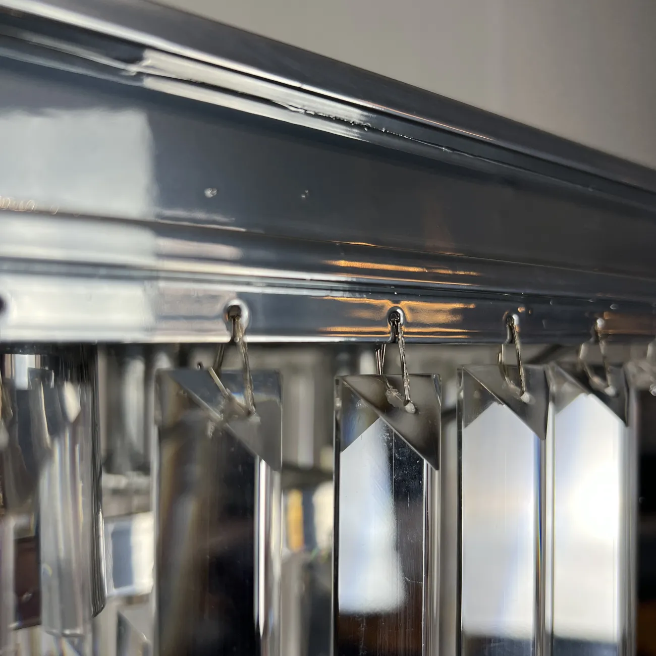 Люстра RH 1920S ODEON CLEAR GLASS FRINGE chrome от ImperiumLoft