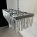 Люстра RH 1920S ODEON CLEAR GLASS FRINGE chrome 100