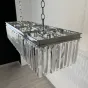 Люстра RH 1920S ODEON CLEAR GLASS FRINGE chrome от ImperiumLoft
