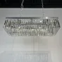 Люстра RH 1920S ODEON CLEAR GLASS FRINGE chrome от ImperiumLoft