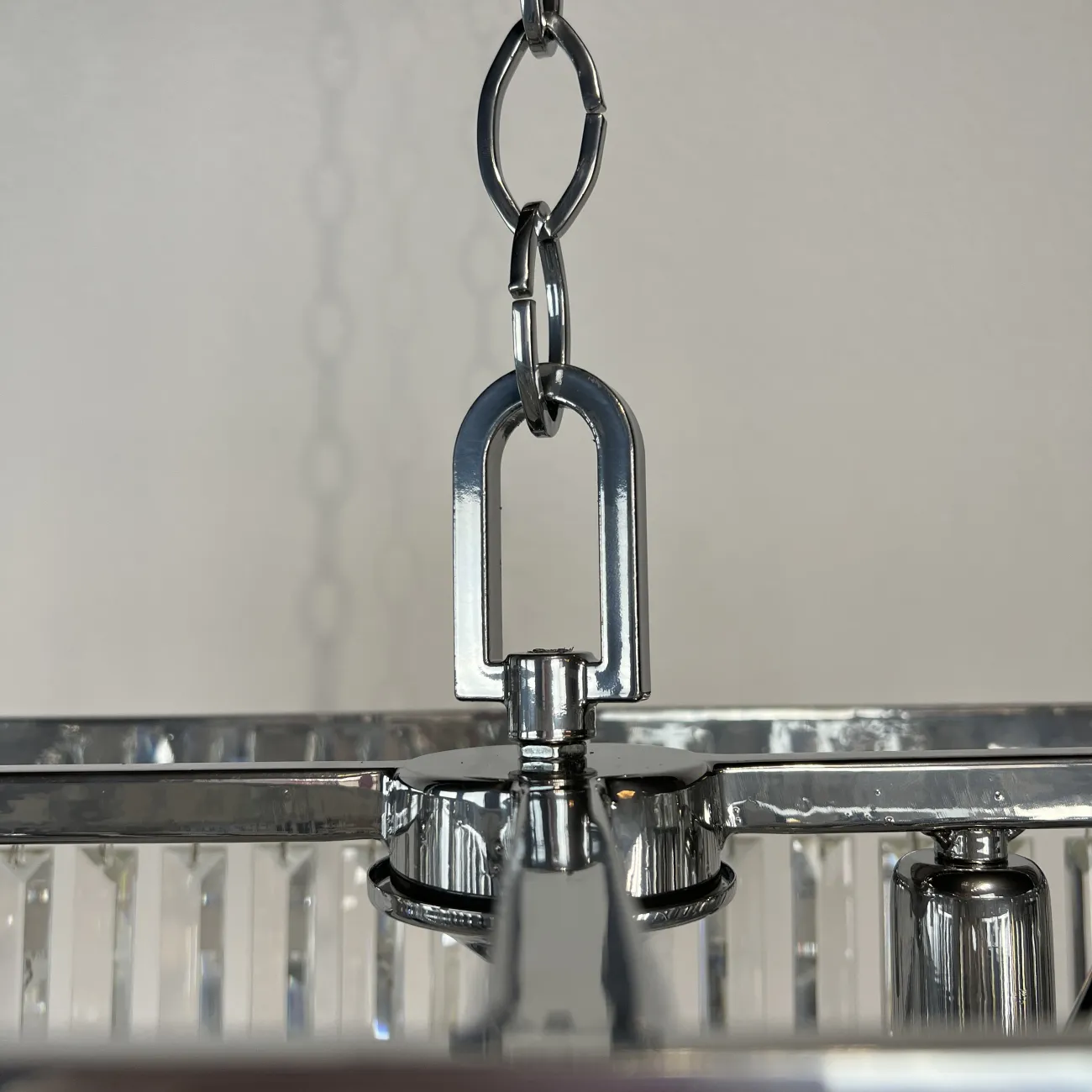 Люстра RH 1920S ODEON CLEAR GLASS FRINGE chrome от ImperiumLoft