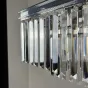 Люстра RH 1920S ODEON CLEAR GLASS FRINGE chrome от ImperiumLoft