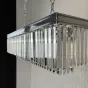 Люстра RH 1920S ODEON CLEAR GLASS FRINGE chrome от ImperiumLoft