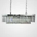 Люстра RH 1920S ODEON CLEAR GLASS FRINGE chrome 100