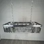 Люстра RH 1920S ODEON CLEAR GLASS FRINGE chrome от ImperiumLoft