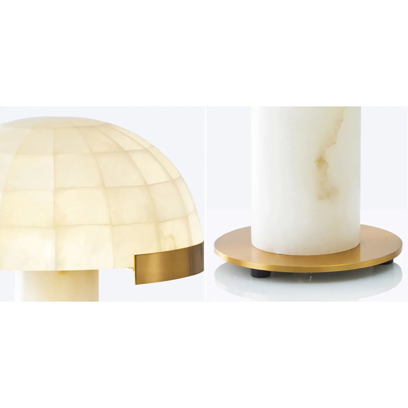 Настольная лампа Melange Lamp marble cubes designed by Kelly Wearstler от LaLume