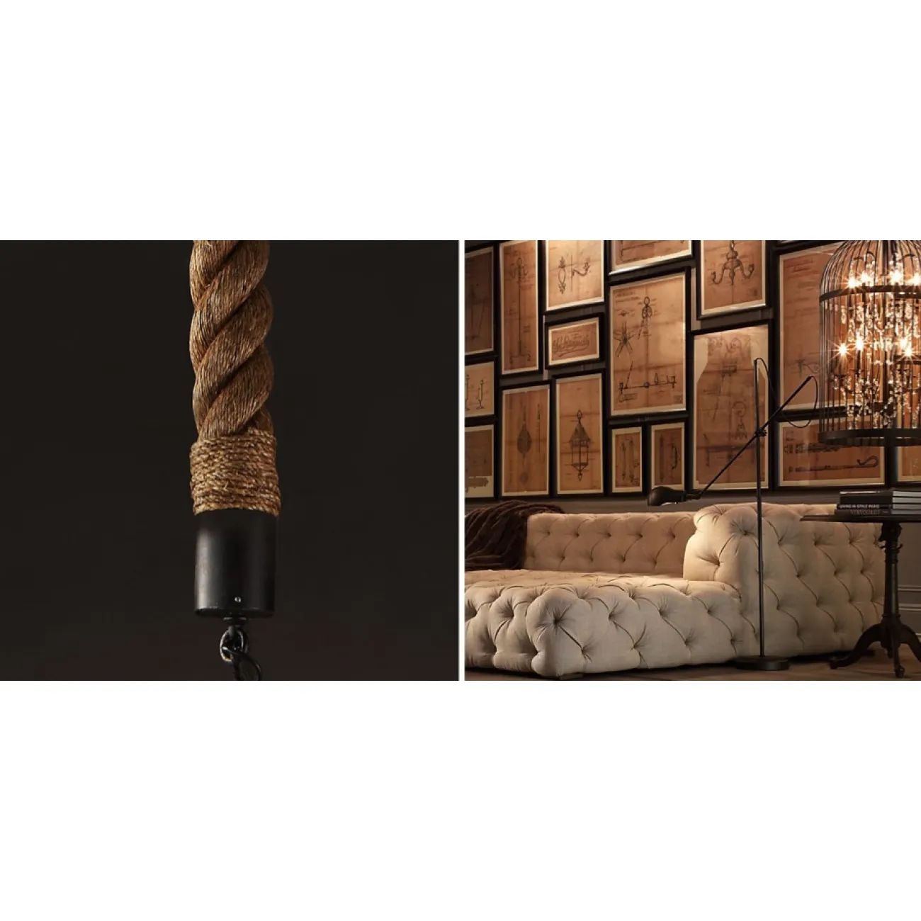 Люстра Steampunk Birdcage Chandelier от LaLume