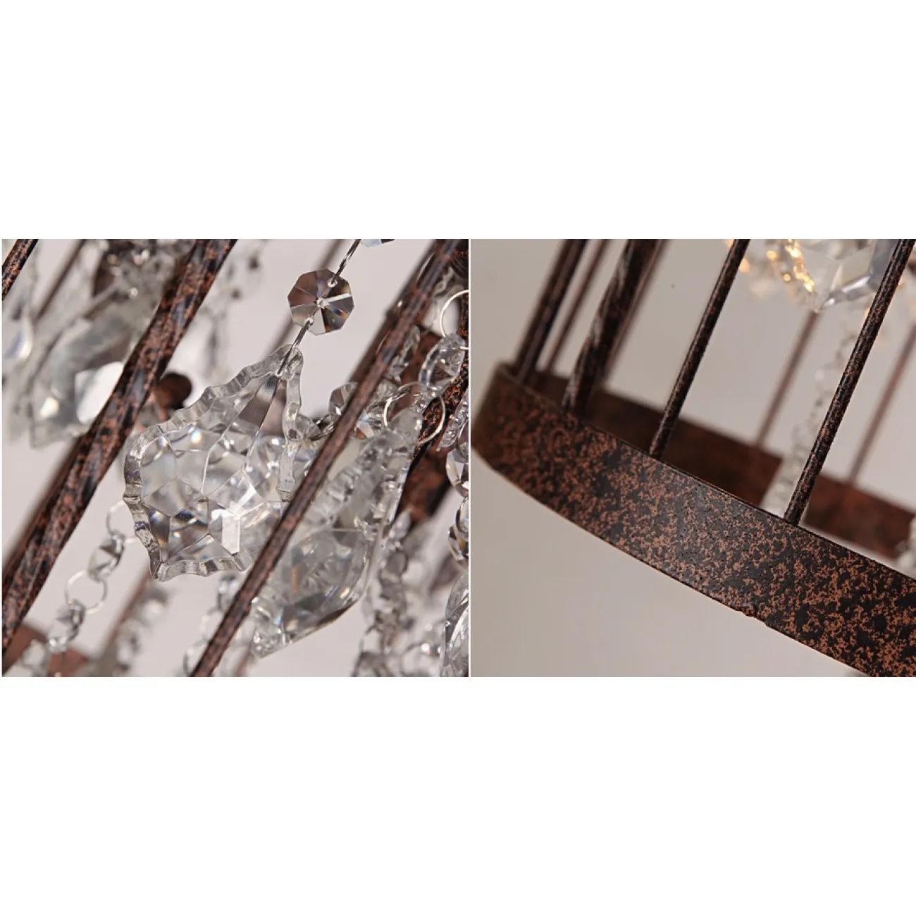 Люстра Steampunk Birdcage Chandelier от LaLume