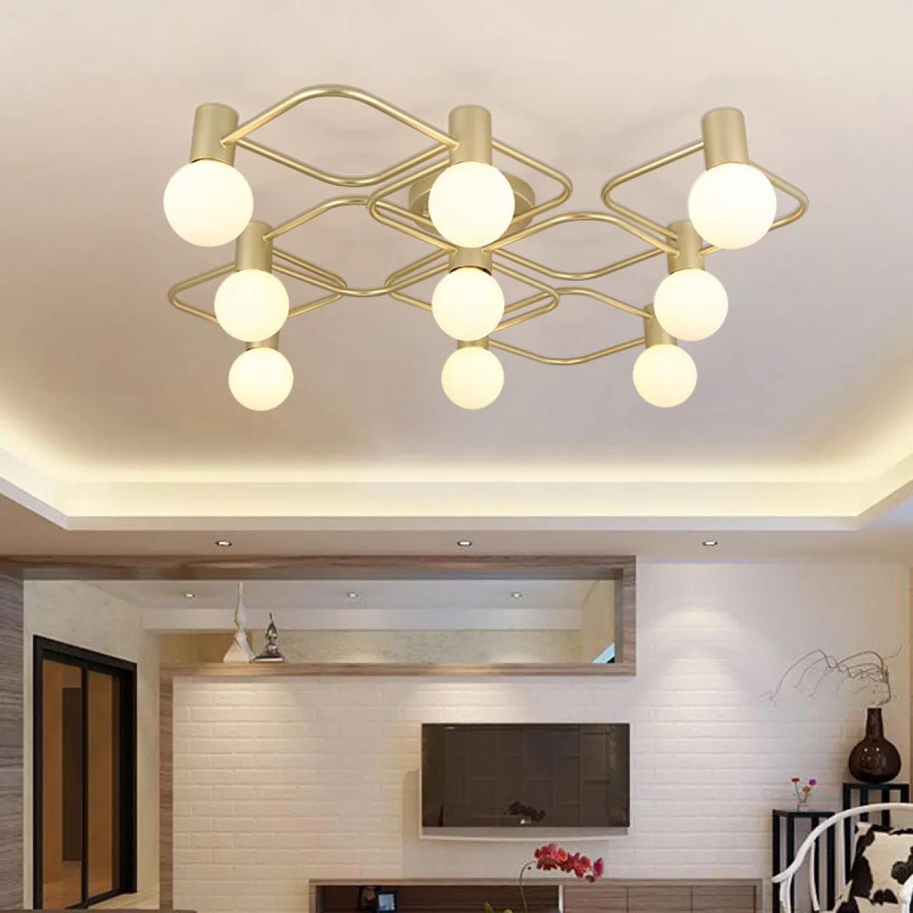 Потолочная люстра ROM L95 от ImperiumLoft