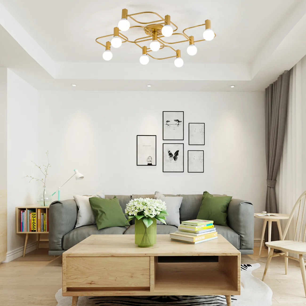 Потолочная люстра ROM L95 от ImperiumLoft