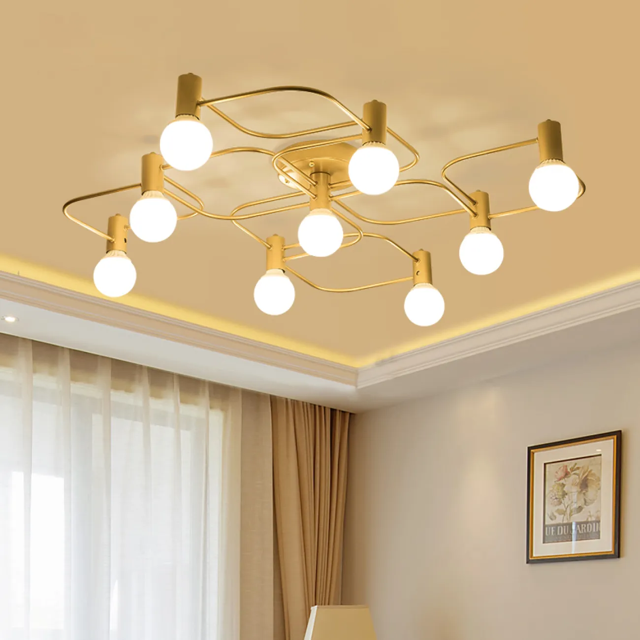 Потолочная люстра ROM L95 от ImperiumLoft