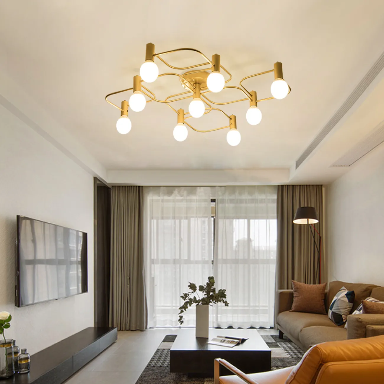 Потолочная люстра ROM L95 от ImperiumLoft