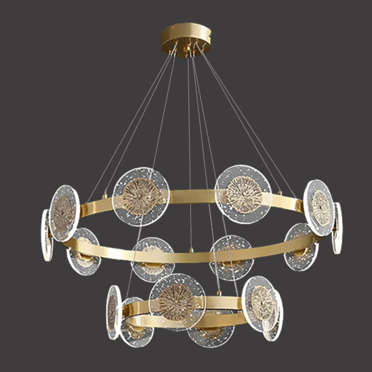 Подвесная люстра LETICIA D65 от ImperiumLoft