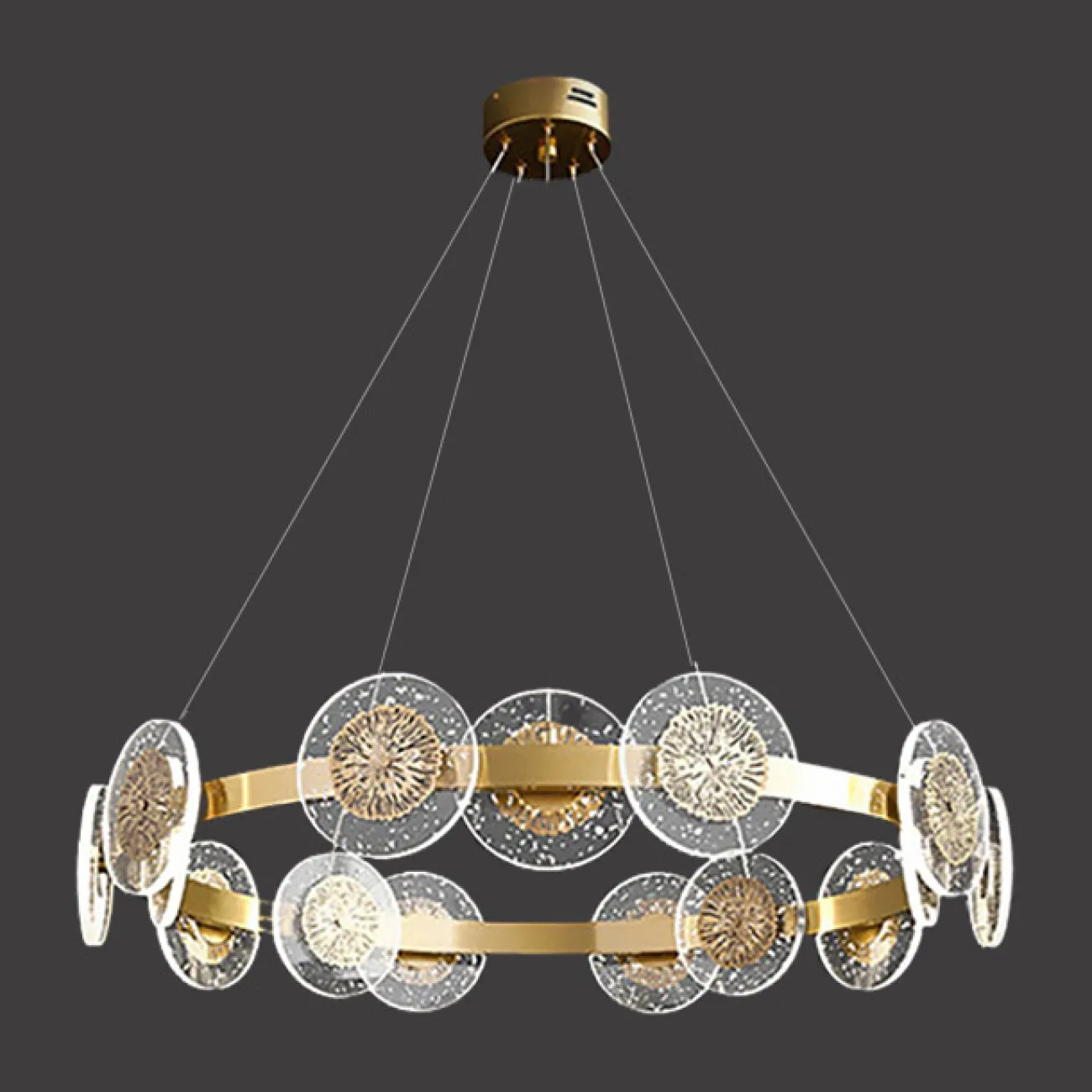 Подвесная люстра LETICIA D65 от ImperiumLoft