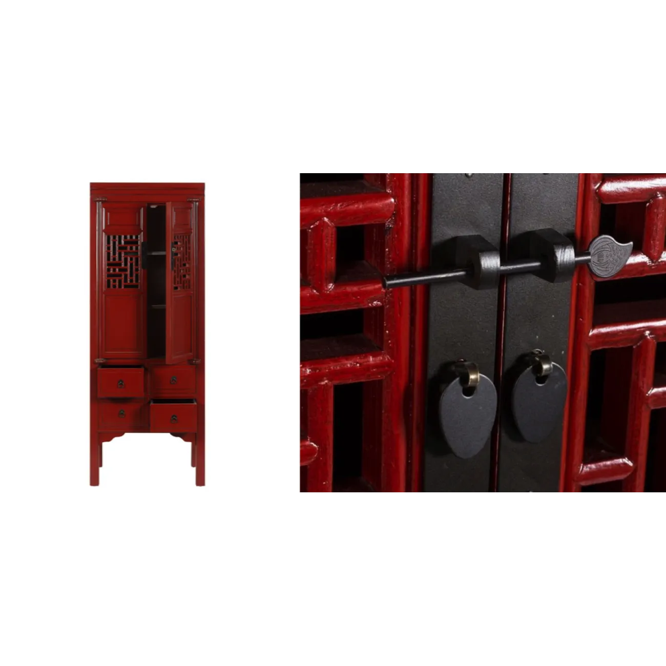 Шкаф Chinese Prison Red от LaLume