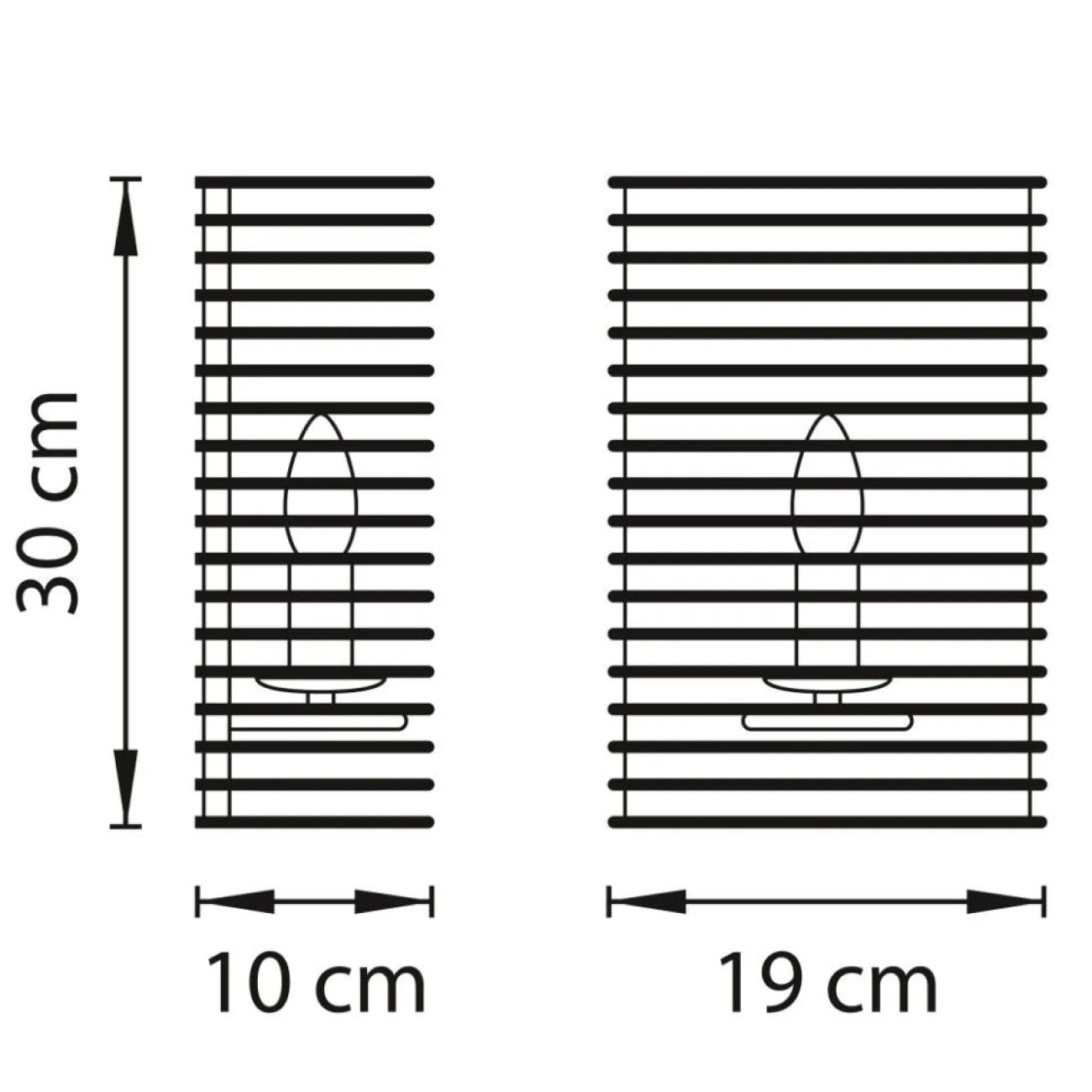 Настенный светильник TAFSEG WALL от ImperiumLoft