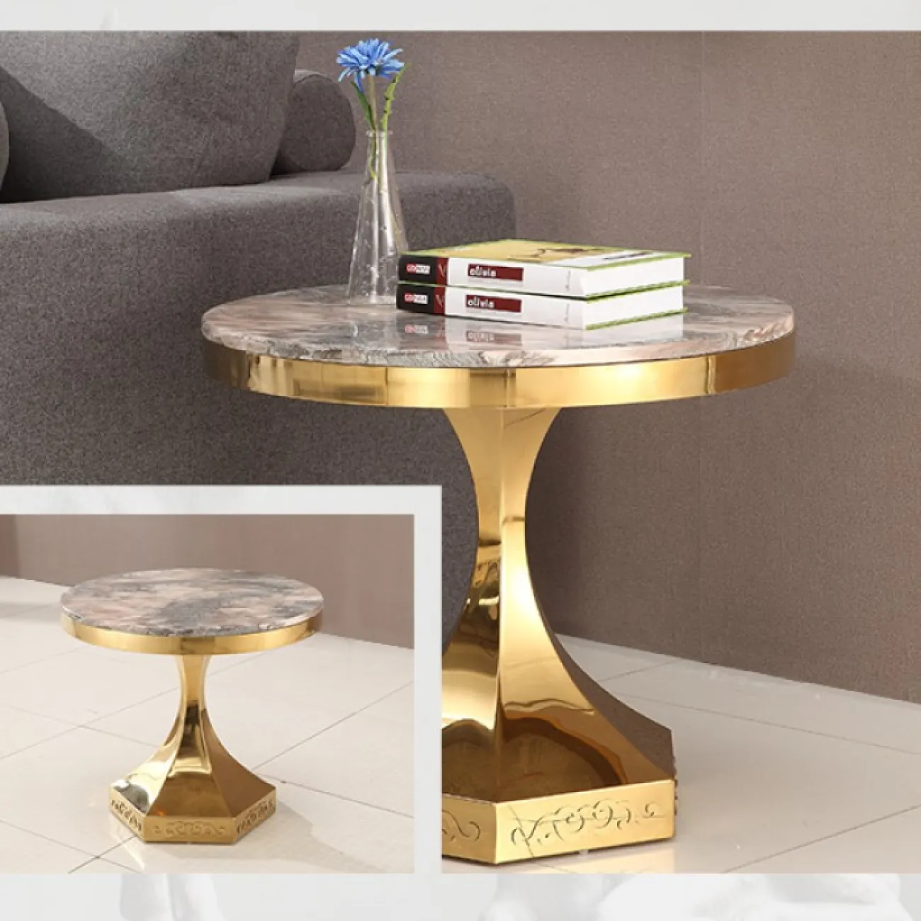 Дизайнерский журнальный столик LaLume-AP00190 Дизайнерский журнальный столик LaLume-AP00190