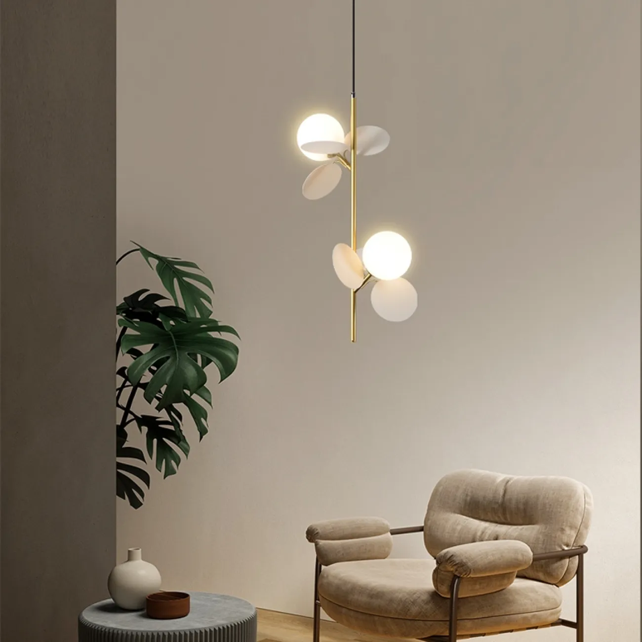 Подвесной светильник MATISSE ONE White 1 от ImperiumLoft