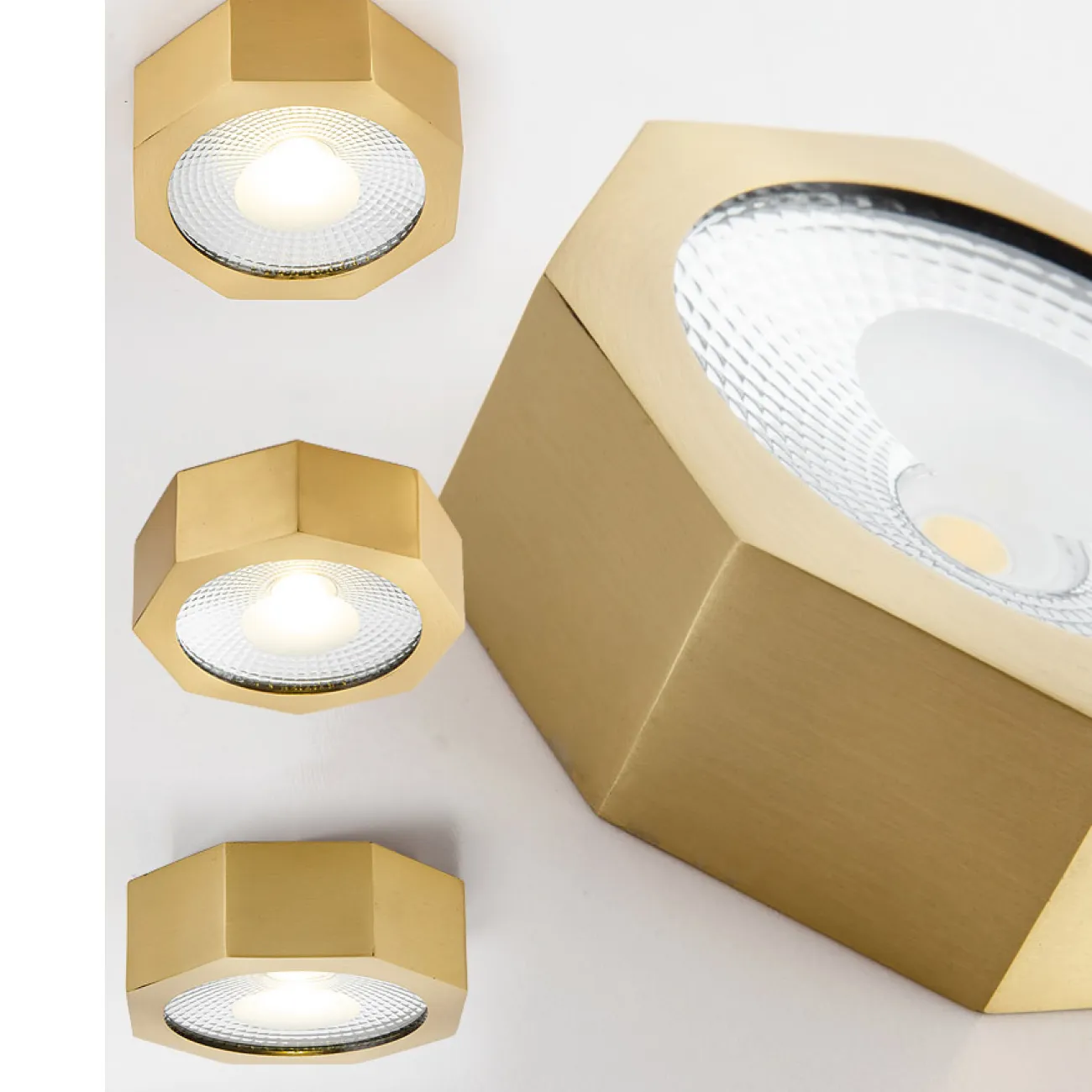 Точечный светильник MAUD D12 Brass 7W от ImperiumLoft