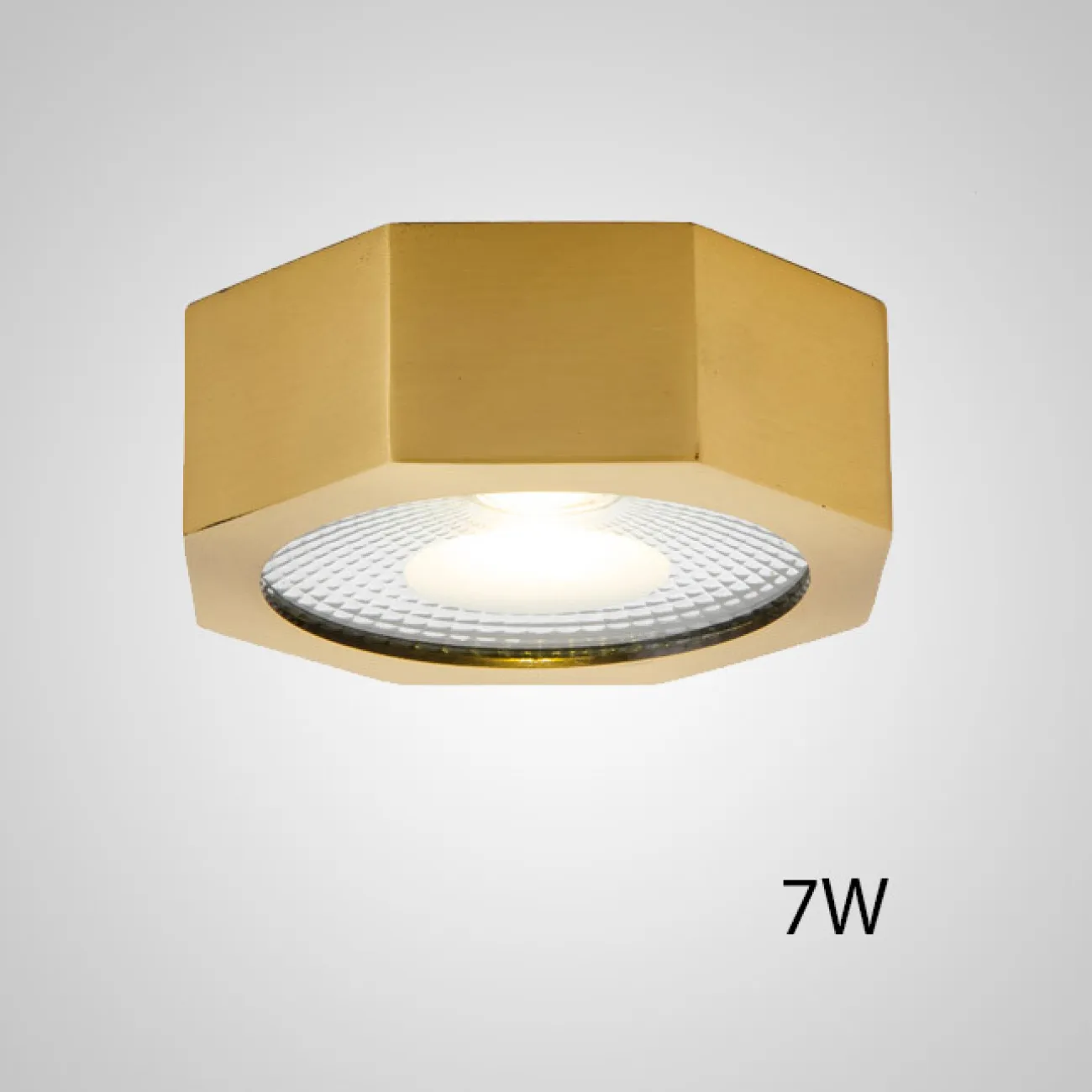 Точечный светильник MAUD D12 Brass 7W от ImperiumLoft