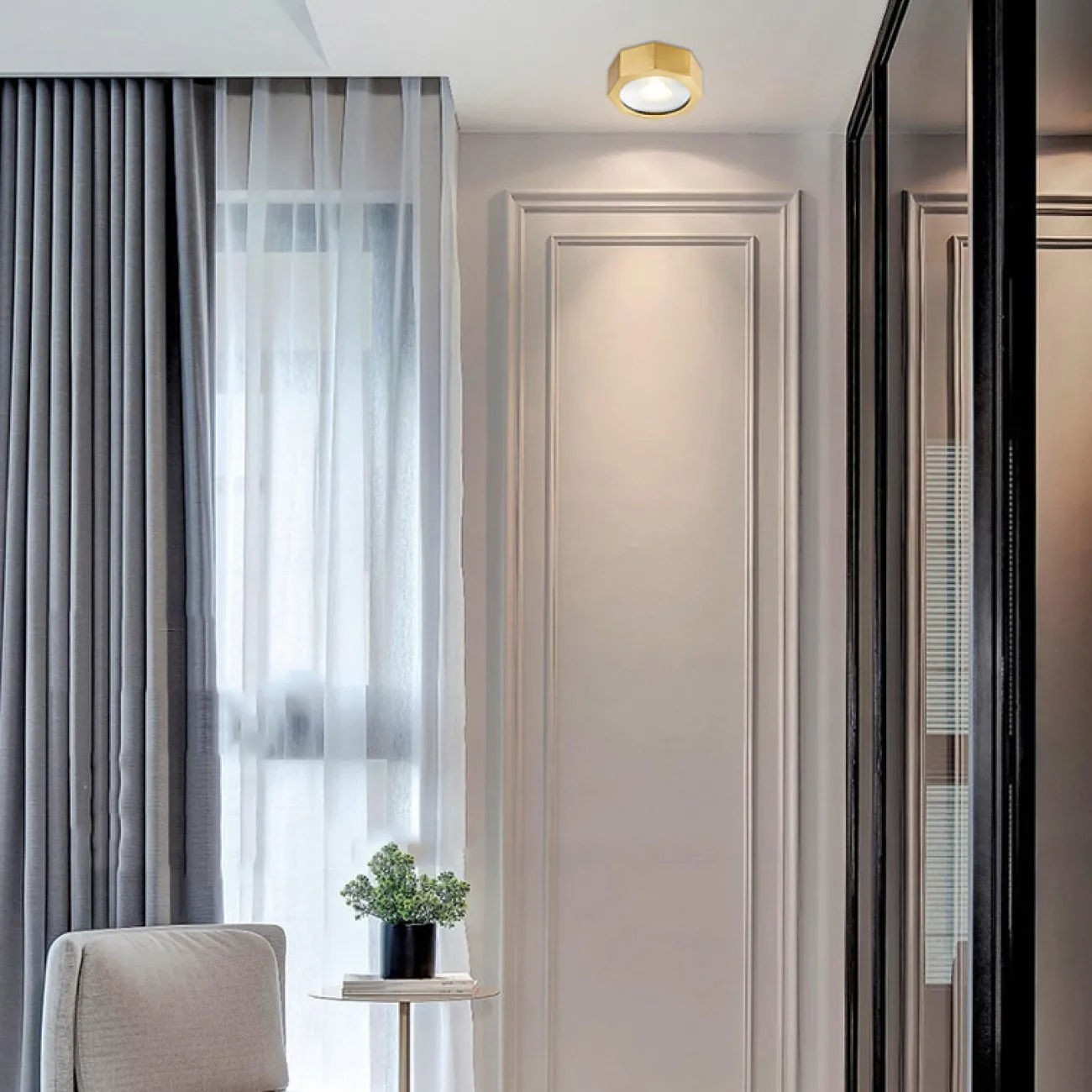 Точечный светильник MAUD D12 Brass 7W от ImperiumLoft