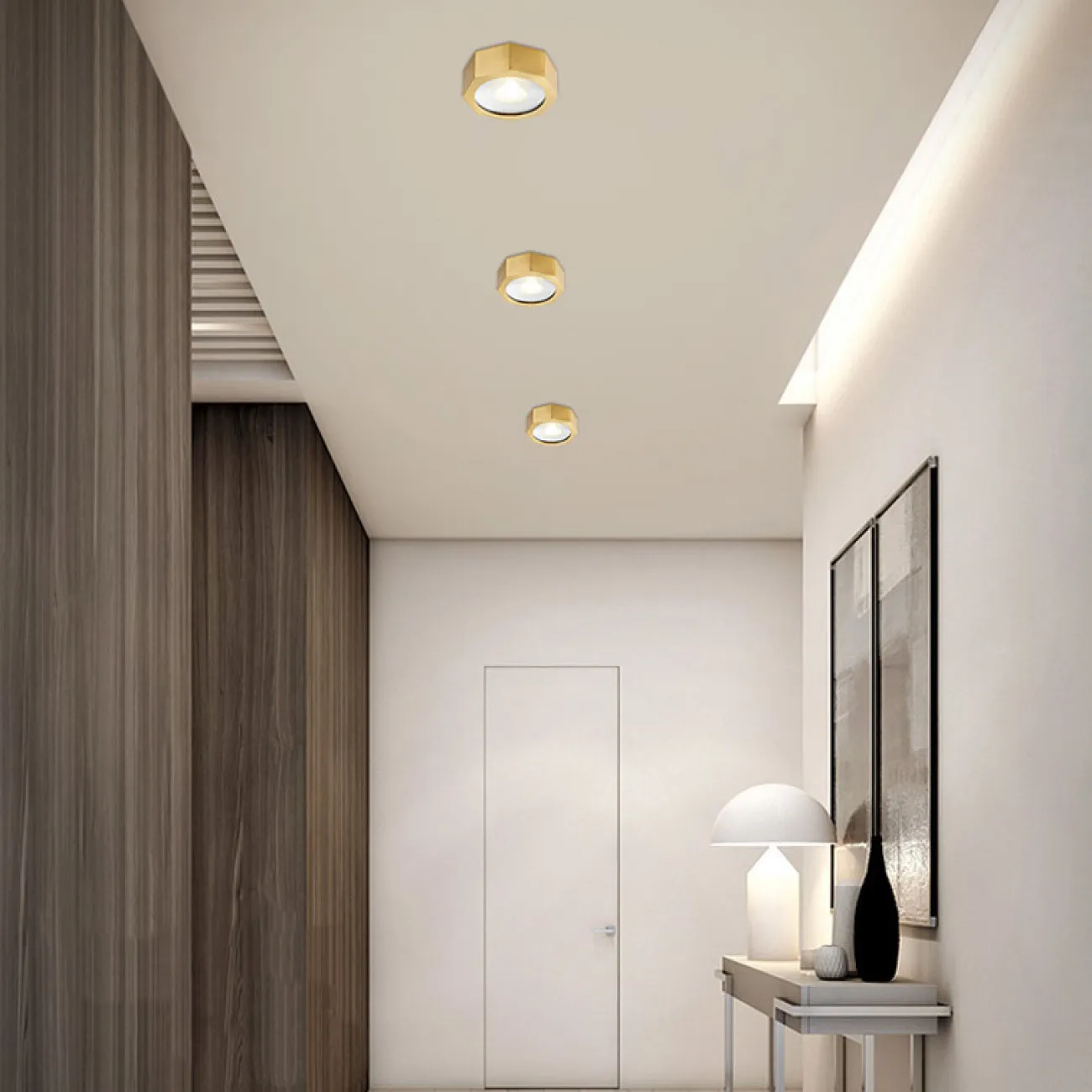 Точечный светильник MAUD D8 Brass 3W от ImperiumLoft
