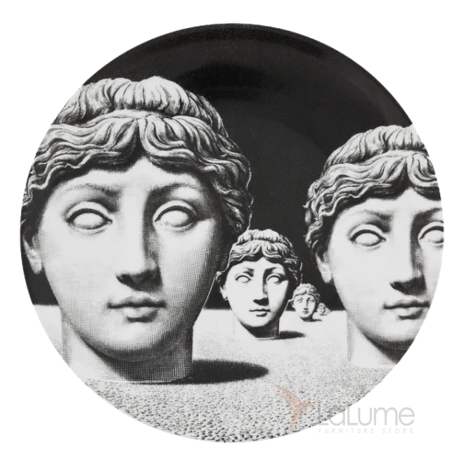 Декоративная тарелка Fornasetti 30.CR.BW.R01-205 от LaLume