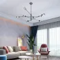 Дизайнерская люстра SKELBY H32 Black/Transparent от ImperiumLoft